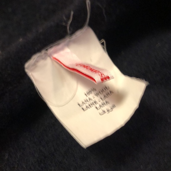 Black wool beret - Picture 4 of 5